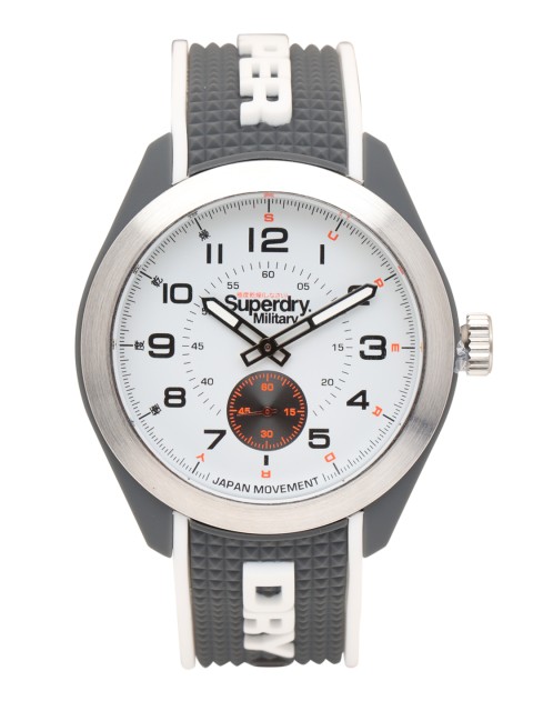 

Superdry Navigator Military Men White Analogue Watch SYG214B