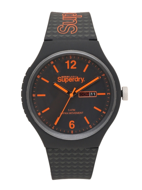 

Superdry Men Black Analogue Watch SYG1790B