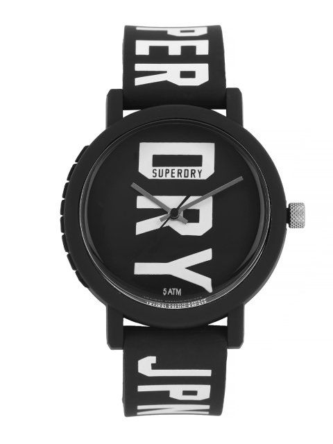 

Superdry Men Black Analogue Watch