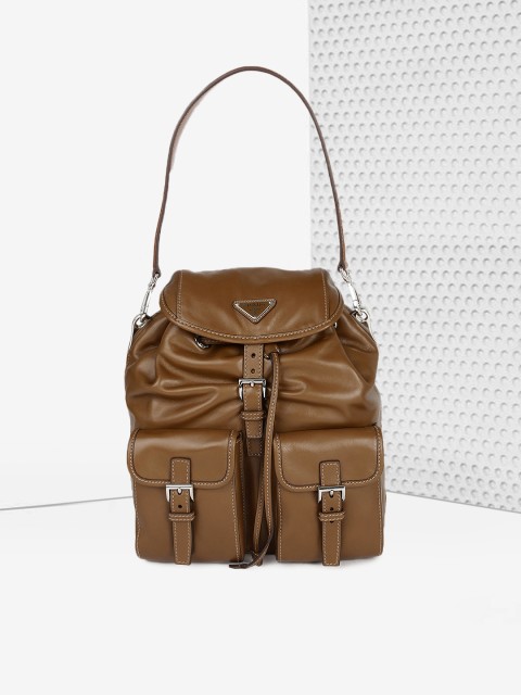 

Prada Brown Solid Shoulder Bag