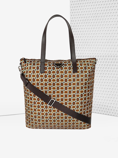 

Prada Brown Printed Shoulder Bag
