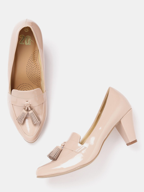 

20Dresses Women Beige Solid Pumps