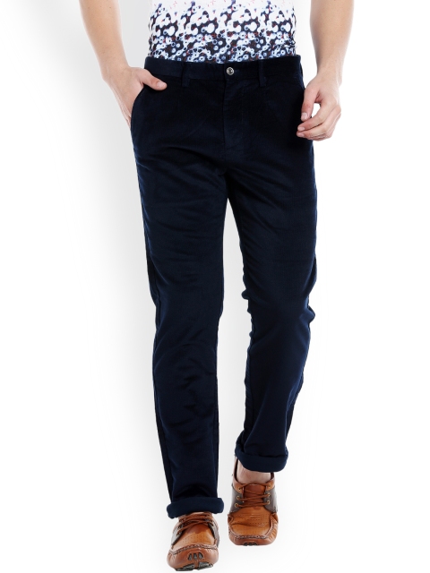 

Rex Straut Jeans Men Blue Slim Fit Mid-Rise Clean Look Stretchable Jeans