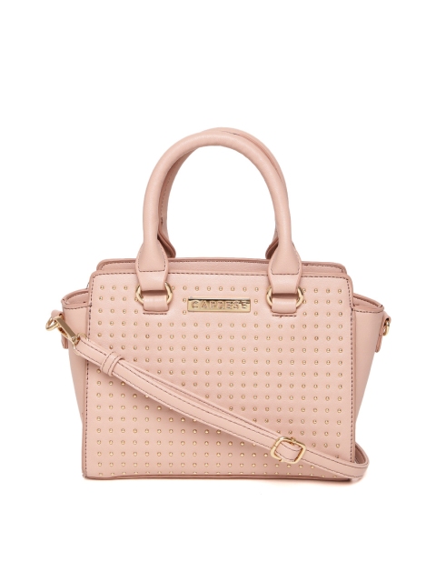

Caprese Pink Solid Satchel
