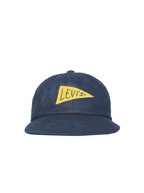 

Levis Men Navy Blue Embroidered Detail Baseball Cap