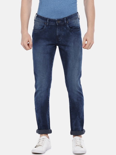 

Wrangler Men Blue Skinny Fit Low-Rise Clean Look Stretchable Jeans