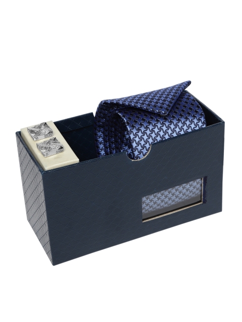 

Park Avenue Men Tie & Cufflinks Gift Set, Blue