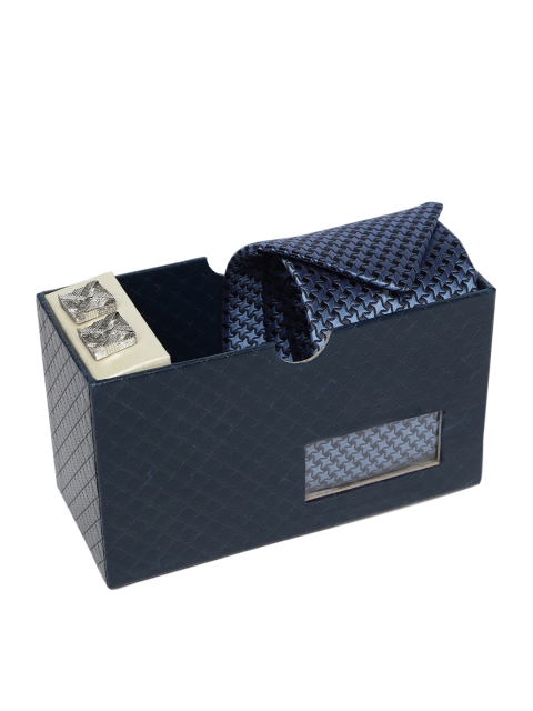 

Park Avenue Men Tie & Cufflinks Gift Set, Blue