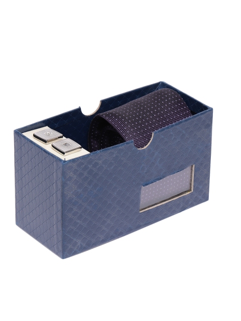 

Park Avenue Men Tie & Cufflinks Gift Set, Violet