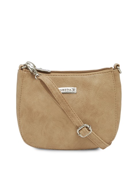 

ESBEDA Beige Solid Sling Bag