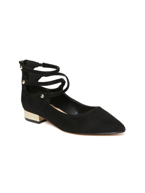 

ALDO Women Black Mid-Top Solid Ballerinas