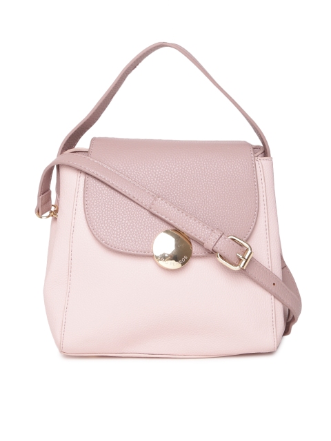 

Lisa Haydon for Lino Perros Pink Solid Sling Bag