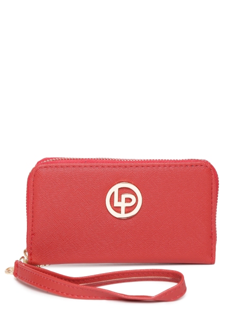 

Lino Perros Women Zip-Around Wallet, Red