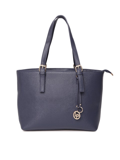 

Lino Perros Navy Blue Solid Shoulder Bag