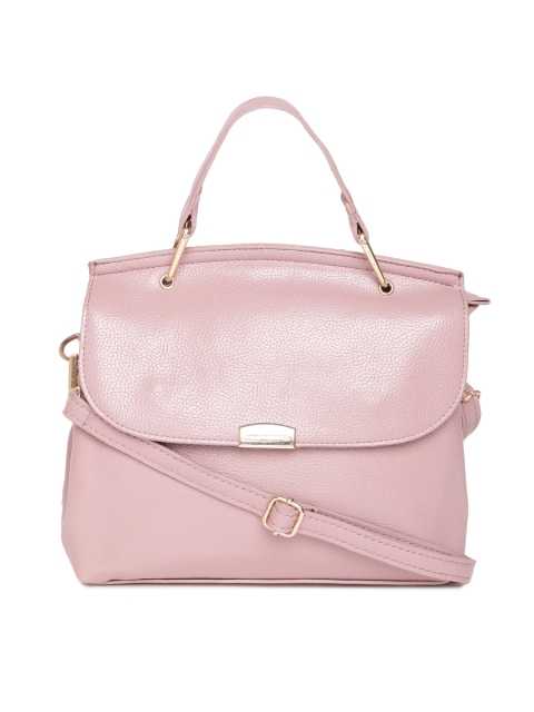 

Lisa Hayden for Lino Perros Pink Solid Satchel with Sling Strap