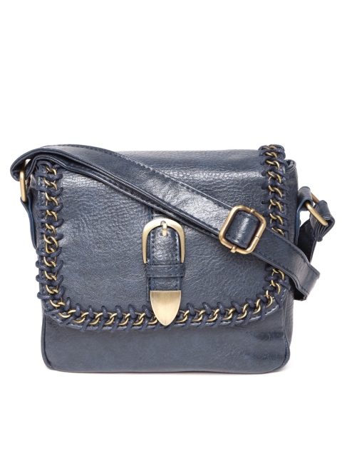 

Lisa Hayden for Lino Perros Navy Blue Solid Sling Bag