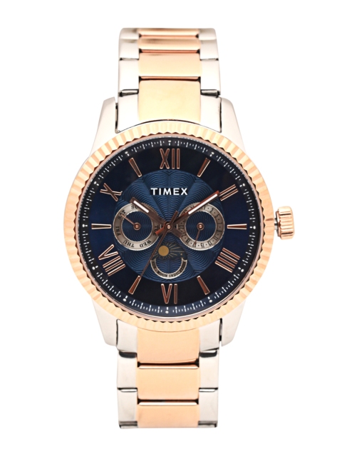 

Timex Men Navy Analogue Watch TWEG15110, Navy blue