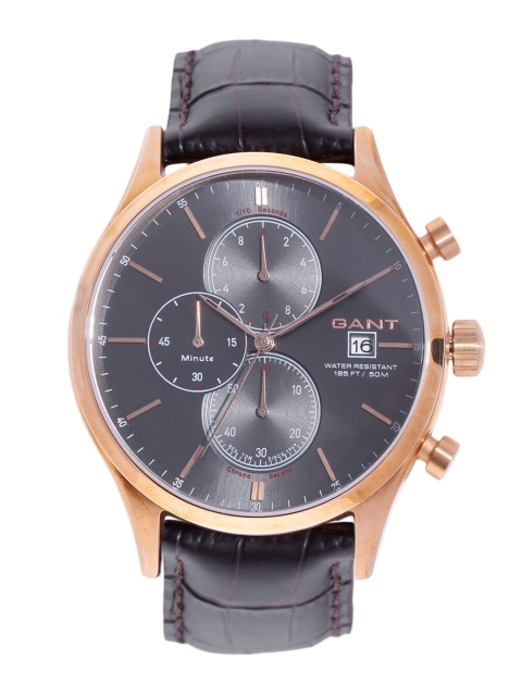 

GANT Men Charcoal Grey Analogue Watch W70406