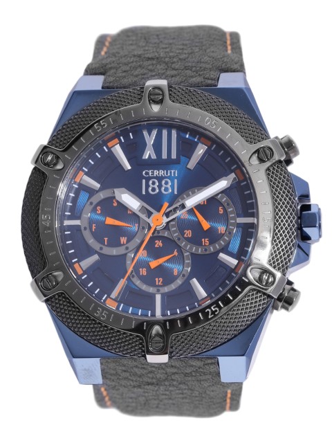 

Cerruti 1881 Men Blue Analogue Watch CRA036SBLU03BK