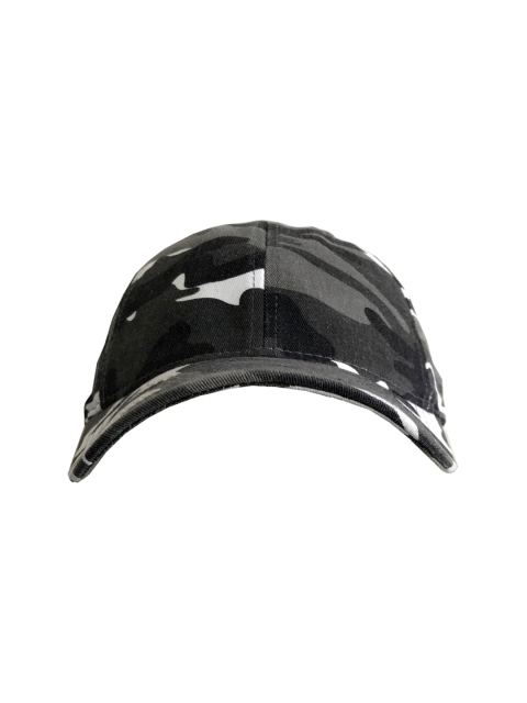 

Alcis Men Black Printed Visor Cap