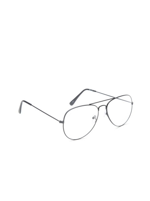 

Floyd Unisex Clear Aviator Sunglasses W123_BLK_TRANSP, Transparent