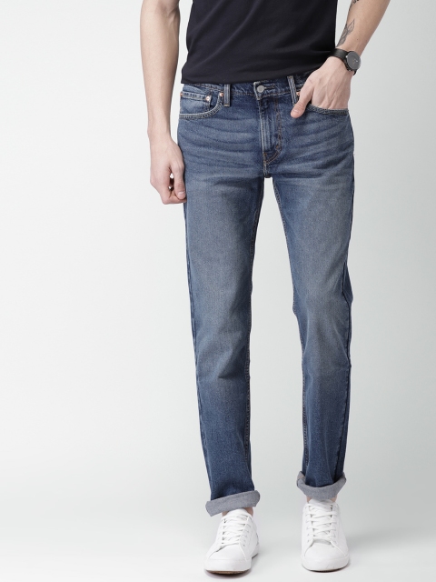 

Levis Men Blue Slim Fit Low-Rise Clean Look Stretchable Jeans 511