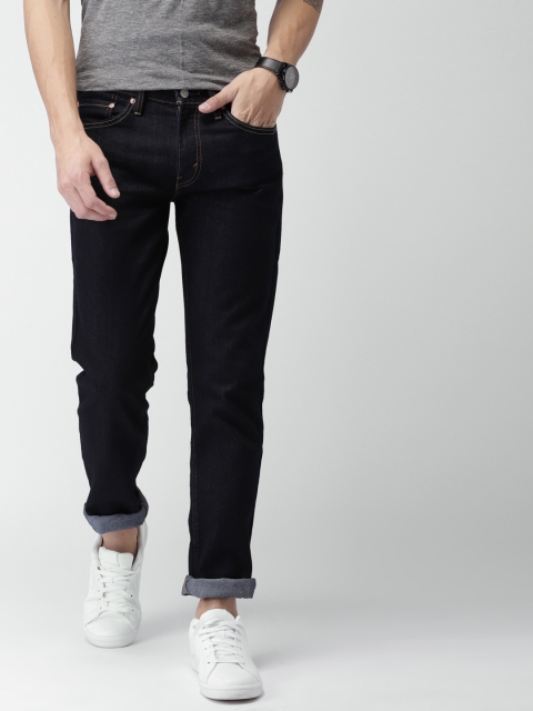 

Levis Men Blue Slim Fit Mid-Rise Clean Look Jeans