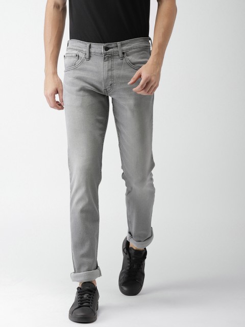 

Levis Men Grey Skinny Fit Low-Rise Clean Look Stretchable Jeans
