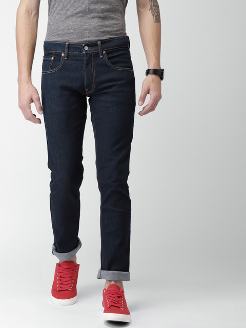 

Levis Men Blue Skinny Fit Mid-Rise Clean Look Stretchable Jeans 65504