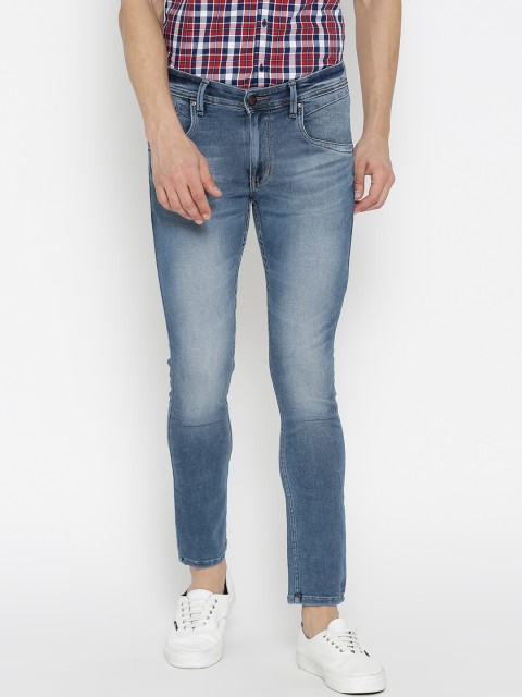 

Numero Uno Men Blue Regular Fit Low-Rise Clean Look Stretchable Jeans