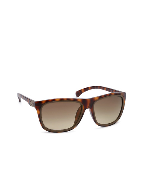 

Calvin Klein Jeans Women Rectangle Sunglasses 745AF 202 58 S, Brown