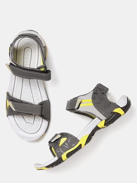 

Roadster Men Grey Sports Sandals