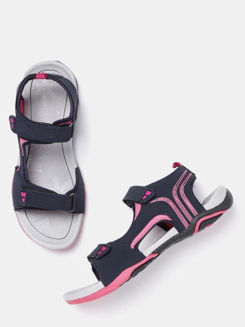 

Roadster Women Navy Sports Sandals, Navy blue