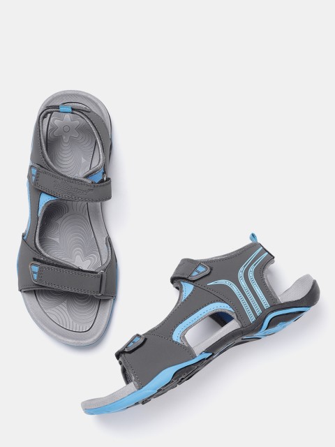 

Roadster Women Grey & Blue Sports Sandals
