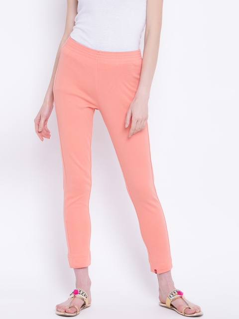 

Biba Peach-Coloured Leggings