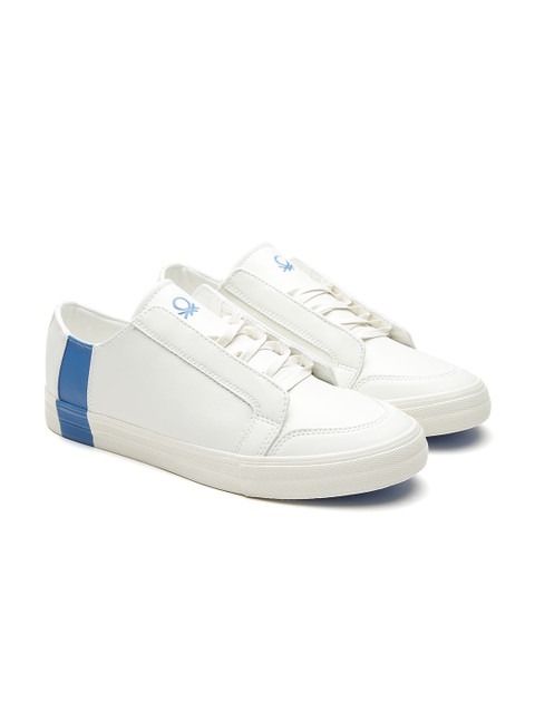 

United Colors of Benetton Men White Sneakers