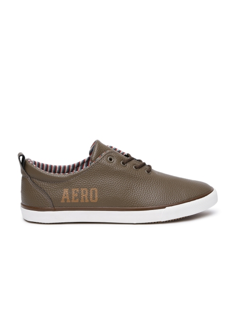 

Aeropostale Men Brown Russell Derbys