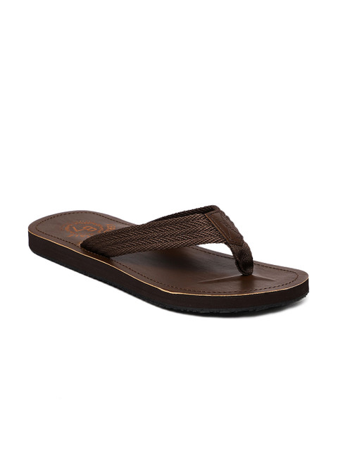 

Aeropostale Men Brown Solid Grayland Thong Flip-Flops