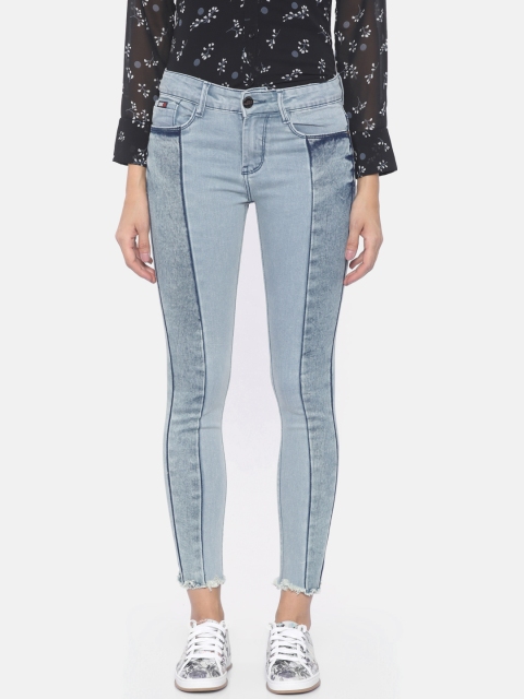 

Code 61 Women Blue Jegging Skinny Fit Mid-Rise Clean Look Stretchable Jeans