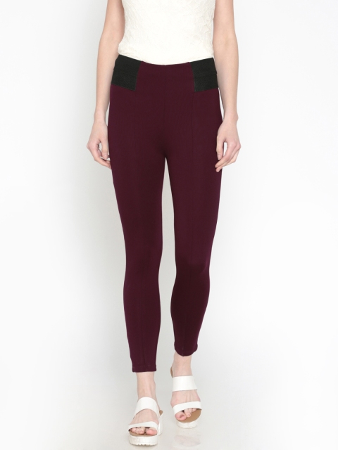 

CODE by Lifestyle Burgundy Skinny Fit Jegging