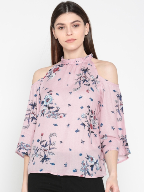 

CODE by Lifestyle Women Pink Printed Top