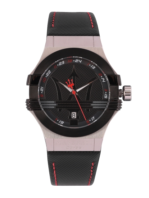 

Maserati Men Black Analogue Watch R8851108001