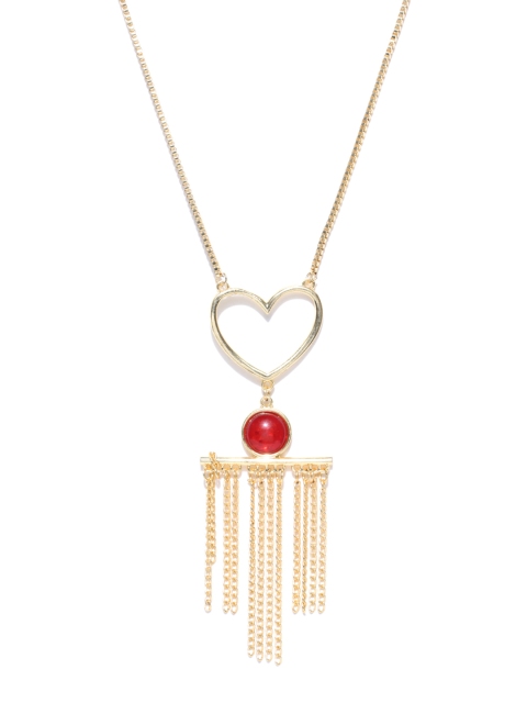 

Crunchy Fashion Gold-Toned Metal Necklace