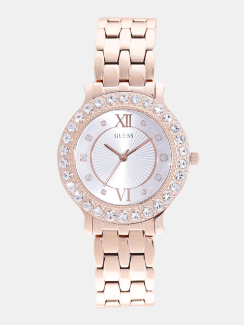 

GUESS Women Silver-Toned Analogue Watch W1062L3