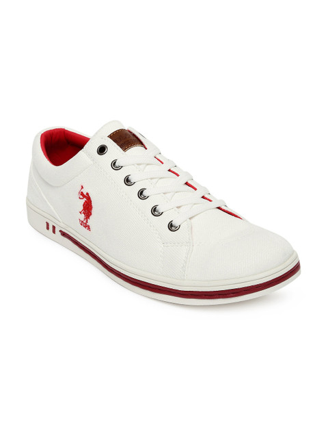 

U.S. Polo Assn. Men White Marsh Sneakers