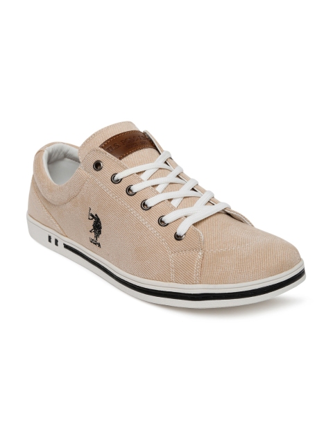 

U.S. Polo Assn. Men Beige Marsh Sneakers
