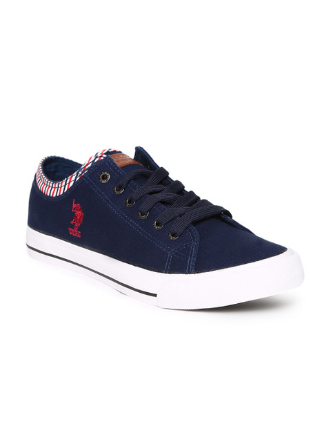 

U.S. Polo Assn. Men Navy Blue Logan Sneakers