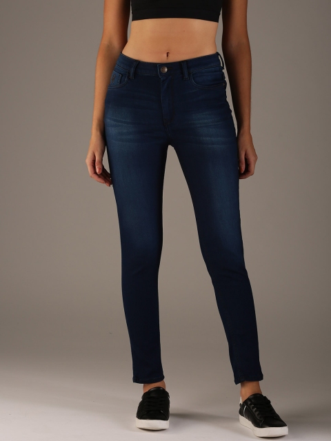 

Flying Machine Women Blue Veronica Fit High-Rise Clean Look Stretchable Jeans