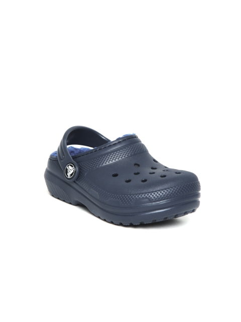 

Crocs Kids Navy Blue Solid Clogs