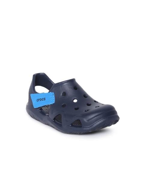 

Crocs Unisex Navy Blue Solid Clogs